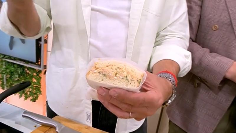 Sandviș delicios cu ton în saramură, ou și humus, o rețetă pregătită de Chef Nicolai Tand la Neatza cu Răzvan și Dani