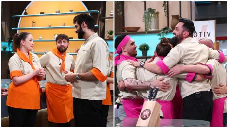 Nouă farfurii au adus o victorie detașată pentru echipa lui Chef Orlando în penultimul battle. Maria Chirilov a părăsit competiția