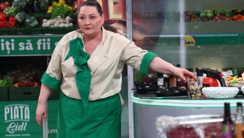 Olimpia Stemate a riscat cu un preparat inedit la proba duelului. Ce a gătit și ce texturi a combinat la Chefi la cuțite