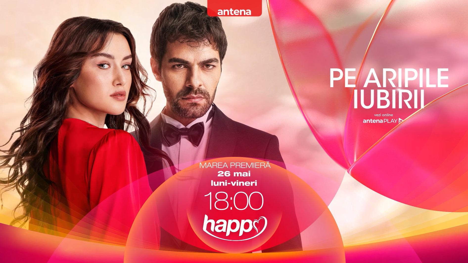 Pe aripile iubirii, o nouă producție turcească plină de emoție și suspans, se vede la Happy Channel, din 26 mai, de la ora 18:00