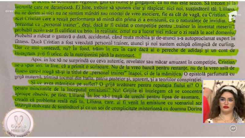 Mireasa sezonul 11. Cristian a primit acuzații de la susținătorii Lilianei. Cum a răspuns băiatul