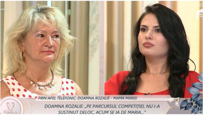 Mireasa sezonul 11. Mama Mariei, intervenție telefonică în direct. Ce a avut de spus doamna Rozalie