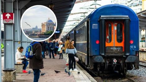 Românii vor putea lua trenul în această vară direct din București către Istanbul. Cât costă un bilet