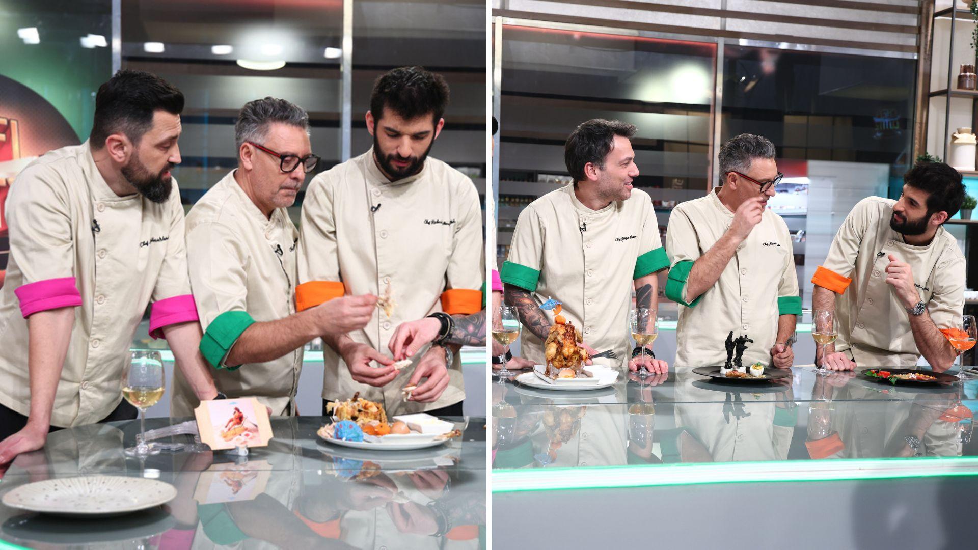 Ce reacții au avut chefii când au degustat farfuriile pe care le-au pregătit în penultimul battle din sezonul 15 Chefi la cuțite