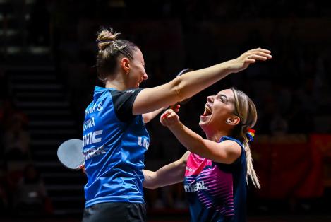Bernadette Szocs şi Sofia Polcanova, ARGINT la Campionatele Mondiale. Meciul s-a văzut LIVE în AntenaPLAY