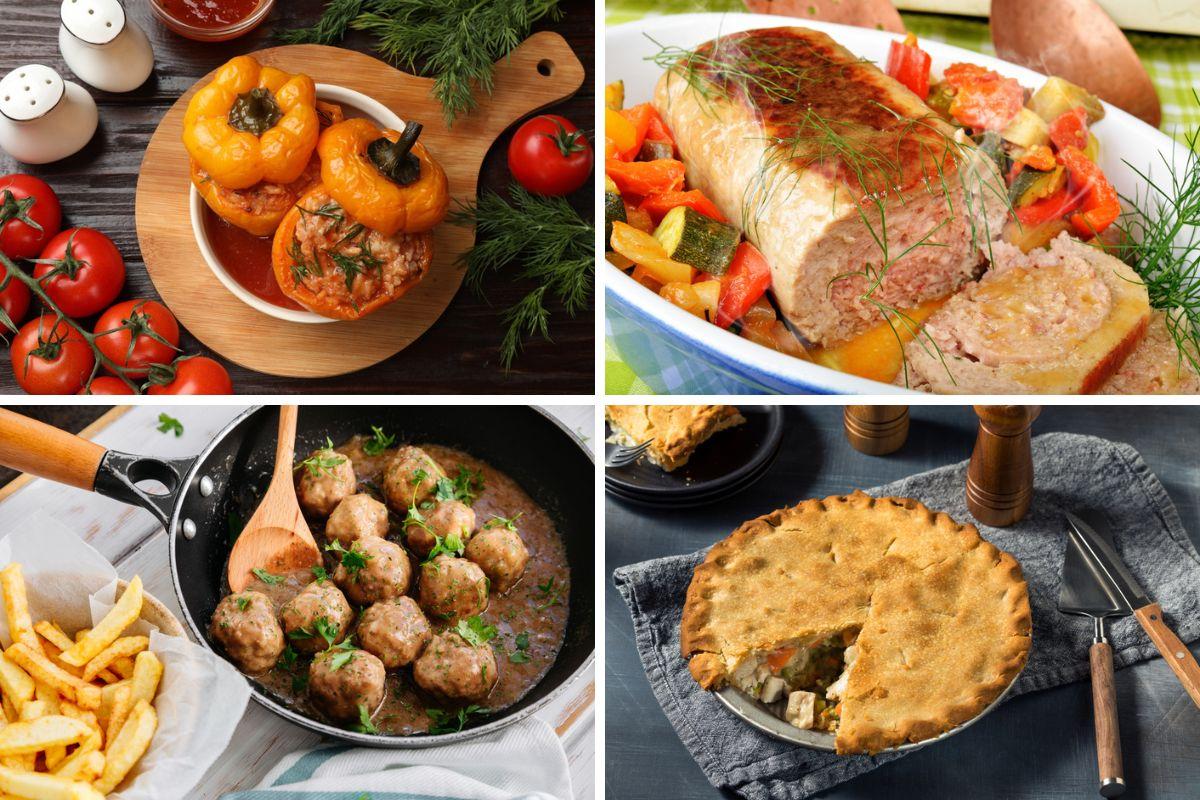 4 preparate din carne de pui