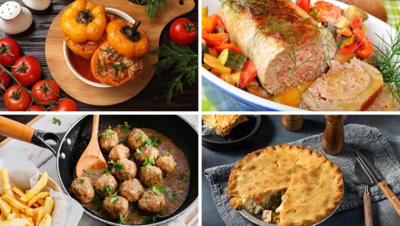 4 preparate din carne de pui