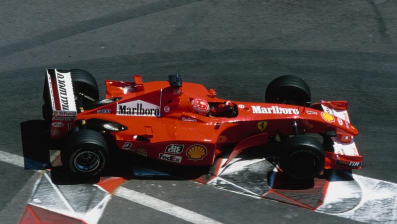 Cu cât s-a vândut la licitație monopostul Ferrari pilotat de Michael Schumacher în 2001