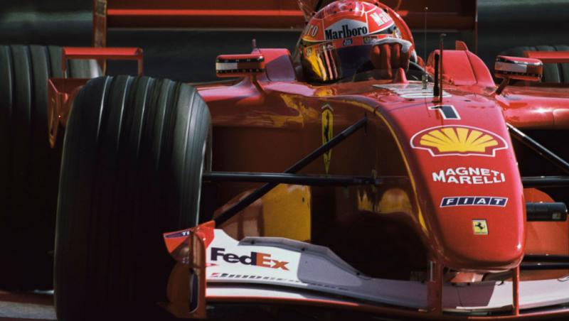 Cu cât s-a vândut la licitație monopostul Ferrari pilotat de Michael Schumacher în 2001