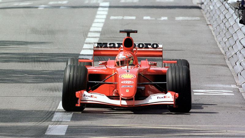 Cu cât s-a vândut la licitație monopostul Ferrari pilotat de Michael Schumacher în 2001