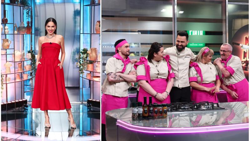 colaj foto cu irina fodor si orlando zaharia si echipa mov la chefi la cutite sezonul 15