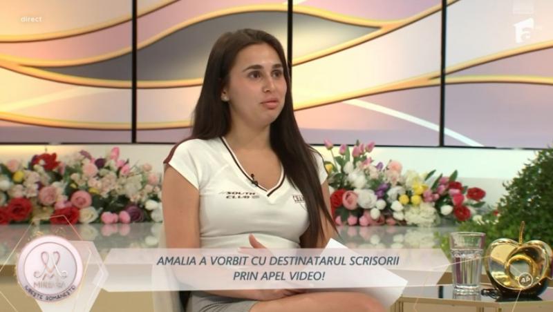 Mireasa sezonul 11. Cristian Marinescu i-a trimis flori și o scrisoare Amaliei. Apoi au vorbit prin apel video