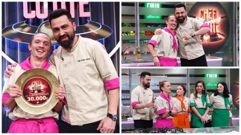 Cine a câștigat Chefi la cuțite. Claudiu Gherguț obține marele premiu al sezonului 15