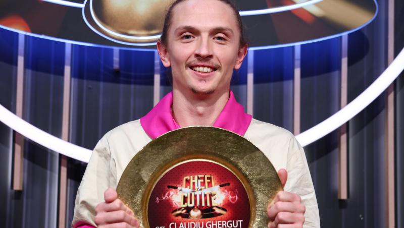 Cine a câștigat Chefi la cuțite. Claudiu Gherguț obține marele premiu al sezonului 15