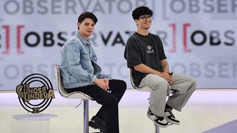 Interviu cu Mark Stam și Cristian Porcari, câștigătorii sezonului 21 Te cunosc de undeva. Ce mesaj au pentru susținătorii lor