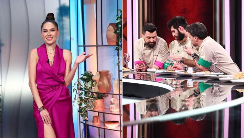 colaj irina fodor și chef richard abou zaki, chefl orlando zaharia, chef alexandru sautner și chef ștefan popescu