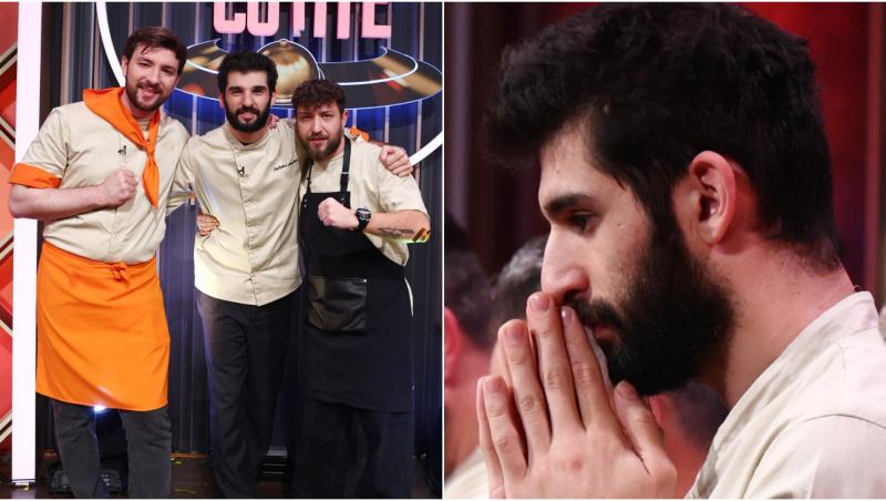 colaj foto chef richard abou zaki, andy si borgdan in finala chefi la cutite sezonul 15