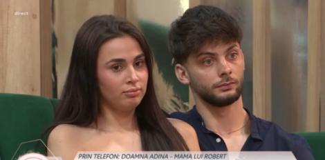 Mireasa sezonul 11. Doamna Adina, mama lui Robert, a intervenit telefonic. Ce a ținut să-i spună Amaliei despre Marinescu
