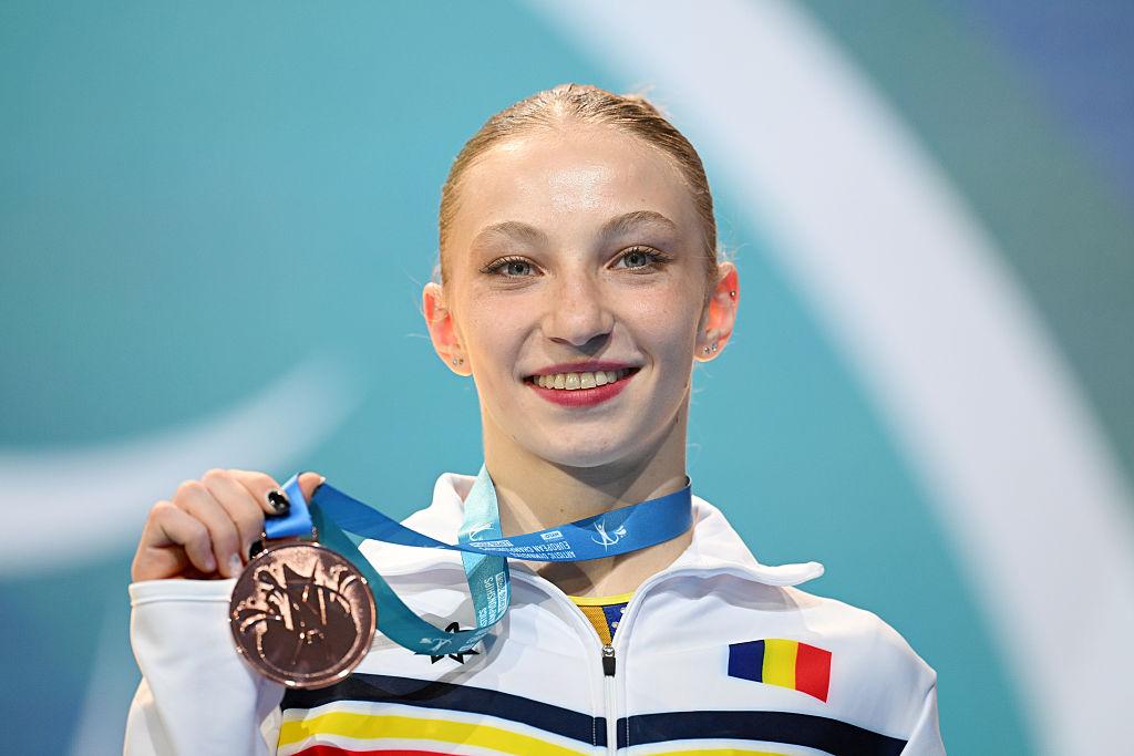 ana maria bărbosu cu medalia de bronz de la Campionatele Europene de la Leipzig 2025