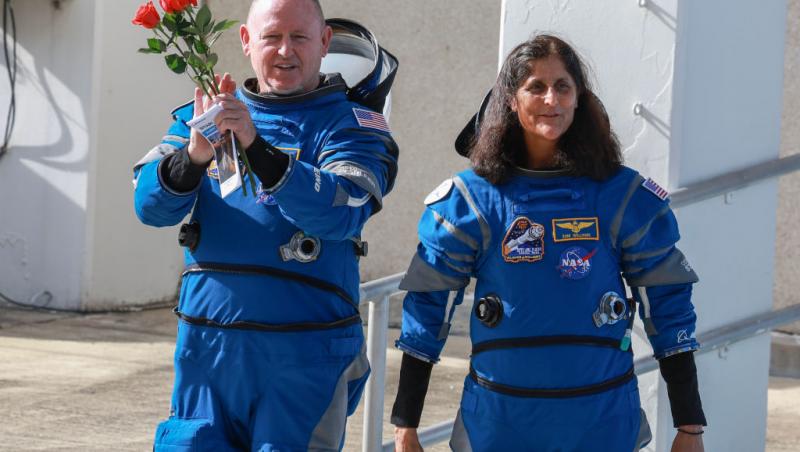 Butch Wilmore şi Suni Williams