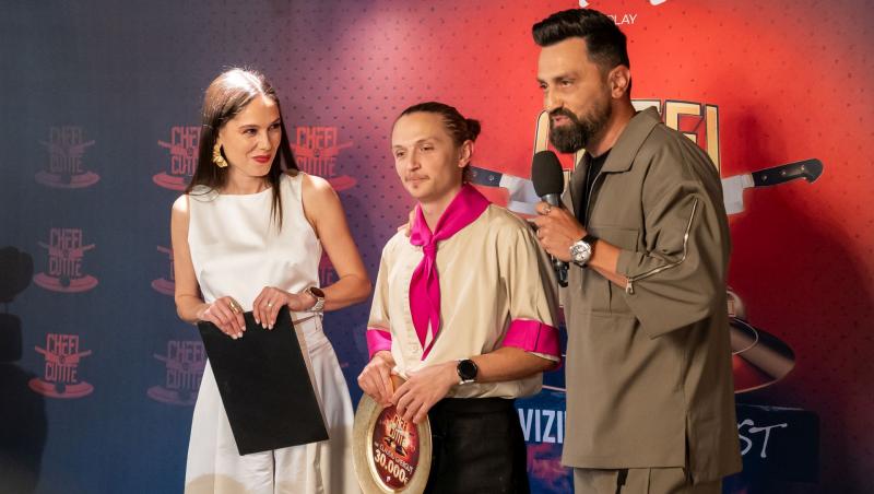 Vedetele au savurat în premieră preparatele dintr-o finală Chefi la cuțite: câștigătorul sezonului 15 și finaliștii au gătit live