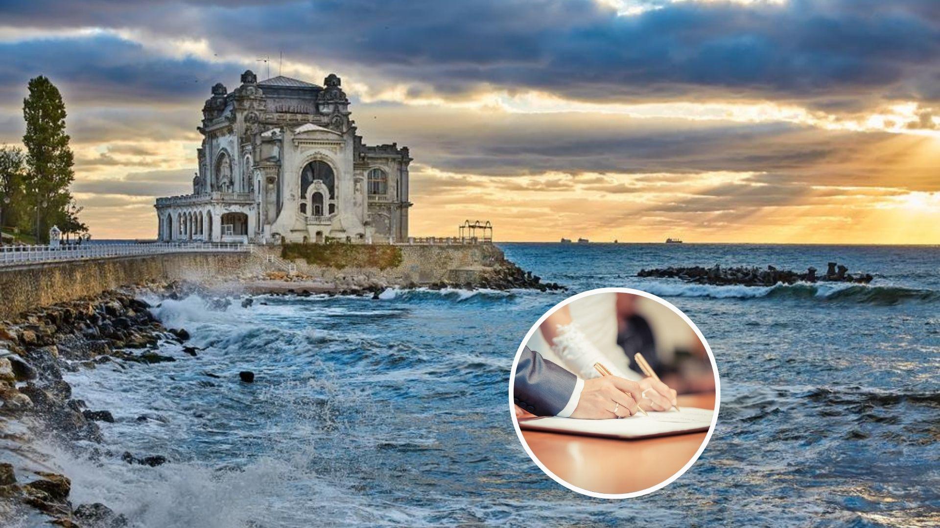 Cât costă să îți faci cununia civilă la Cazinoul din Constanța. Imaginile cu bijuteria arhitecturală îți taie răsuflarea