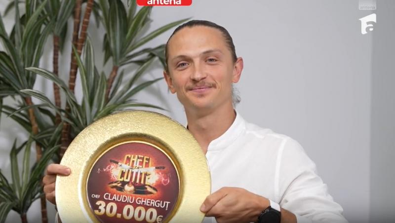 Interviu cu Claudiu Gherguț, câștigătorul Chefi la cuțite, sezonul 15. Cum explică alegerea concurenților pentru echipa din finală