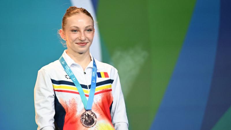 Ana Bărbosu a câștigat a doua medalie de bronz la Campionatele Europene. Ce mesaj a transmis Federația Română de Gimnastică