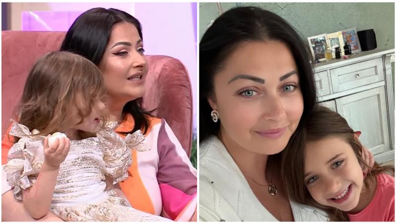 Colaj cu Gabriela Cristea și fiica ei, Iris