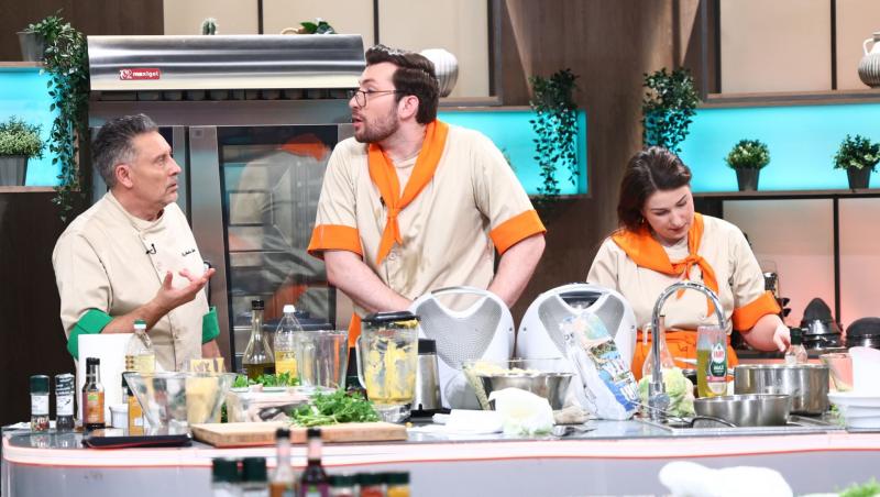 Diseară, jocul periculos al Chefilor dă peste cap bucătăria Chefi la cuțite. Chef Orlando Zaharia: „Ne arătăm adevărata față”