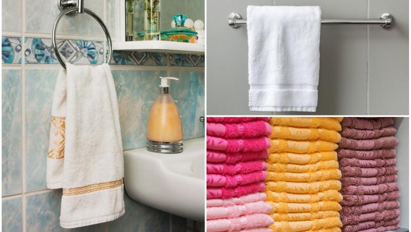 colaj foto cu prosoape