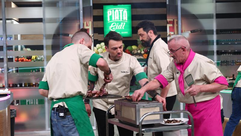 Chefi la cuțite, 6 mai 2025. Trei concurenți din bootcamp au intrat în echipe. Cine a fost eliminat după al nouălea battle