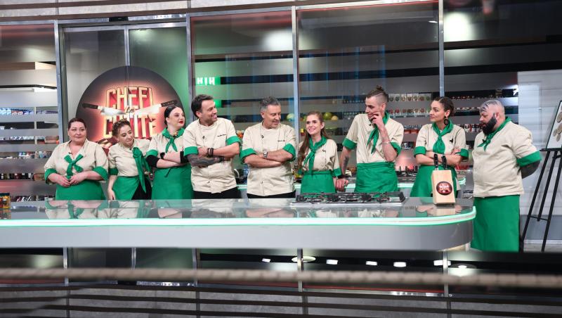 Chefi la cuțite, 6 mai 2025. Trei concurenți din bootcamp au intrat în echipe. Cine a fost eliminat după al nouălea battle
