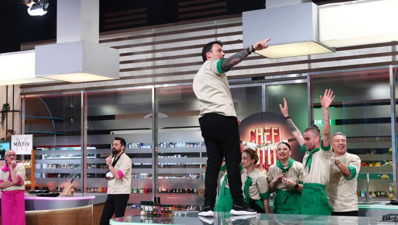 Chefi la cuțite, 6 mai 2025. Trei concurenți din bootcamp au intrat în echipe. Cine a fost eliminat după al nouălea battle