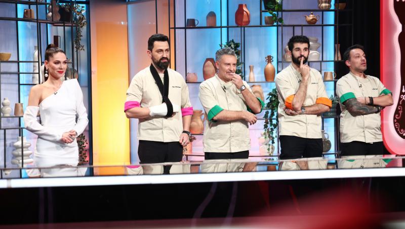 Chefi la cuțite, 6 mai 2025. Trei concurenți din bootcamp au intrat în echipe. Cine a fost eliminat după al nouălea battle