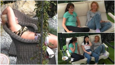 Mireasa sezonul 11. Doamna Dorina a făcut plajă sumar îmbrăcată, iar doamnele Mariana și Carla au avut comentarii