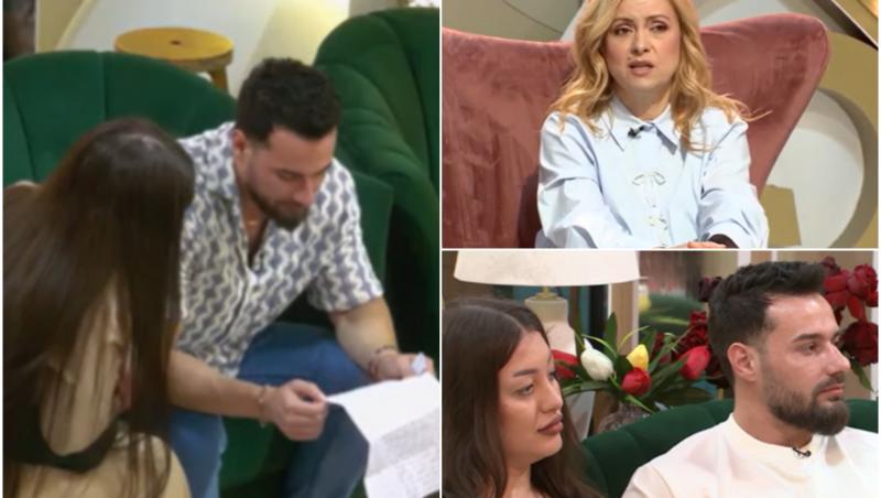 Mireasa sezonul 11. Roberta și Andi au primit o scrisoare cu răutăți: „Nu punem la suflet”