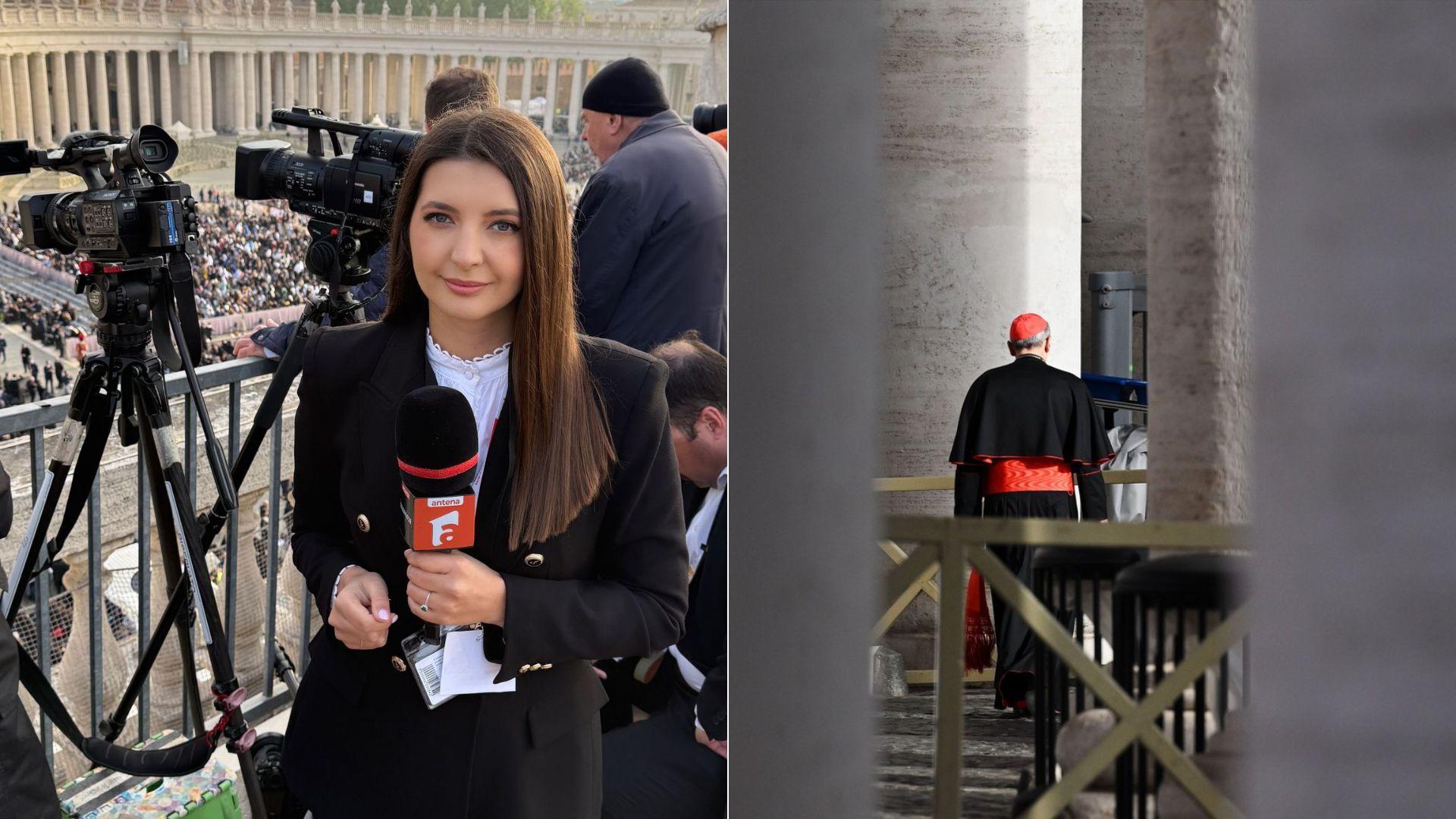 Votul pentru Papa - Observator Antena 1, transmisiuni în direct de la Vatican. Mădălina Iacob, trimis special