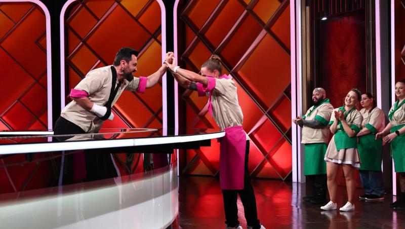 Chefi la cuțite, 7 mai 2025. Verdict inedit la 10-lea battle! Ce concurent a fost eliminat: „Se pleacă acasă cu 2 puncte”