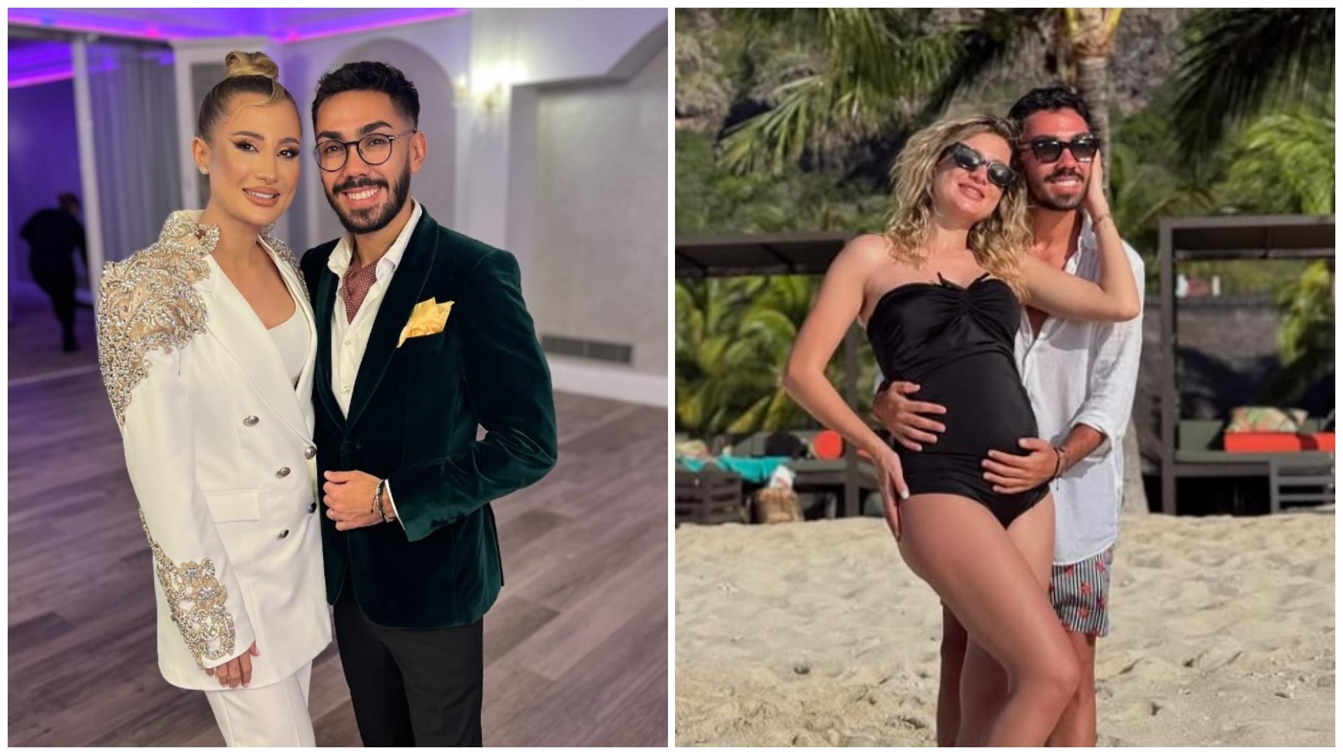 Colaj cu Armin Nicoară și Claudia Puican în două ipostaze diferite