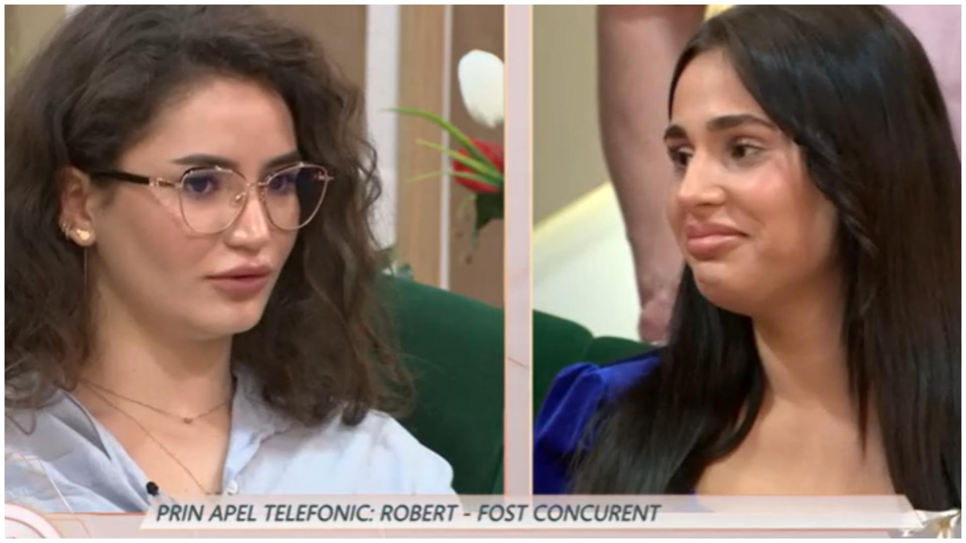 Mireasa sezonul 11. Robert a intervenit prin telefon. Când spune că a văzut-o cu alți ochi pe Amalia