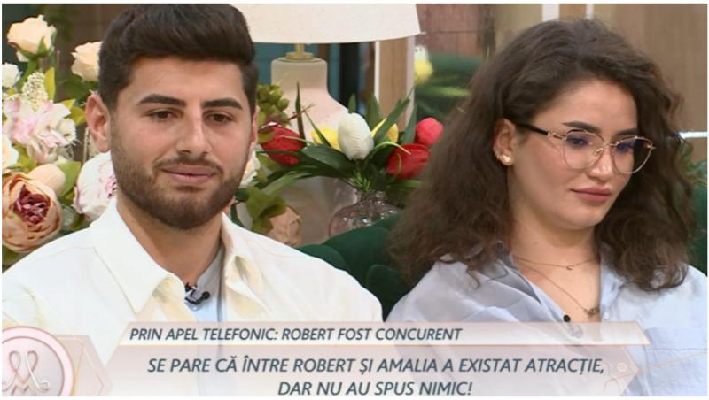 Mireasa sezonul 11. Robert a intervenit prin telefon. Când spune că a văzut-o cu alți ochi pe Amalia