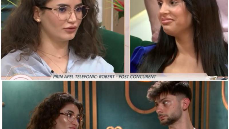 Mireasa sezonul 11. Robert a intervenit prin telefon. Când spune că a văzut-o cu alți ochi pe Amalia