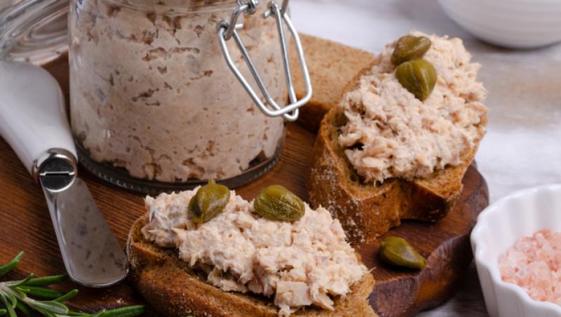 Rețetă de pateu de ton. Prepară o delicatesă chiar la tine acasă