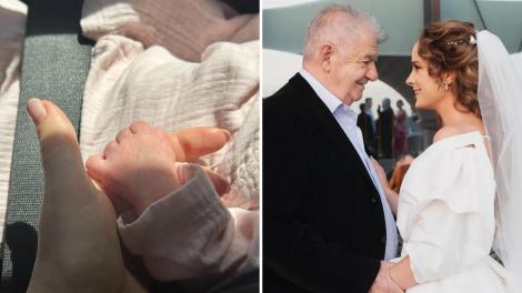Florin Zamfirescu a devenit bunic! Diana Roman, nora actorului, a născut primul ei copil: „Bine ai venit fetița mea!”
