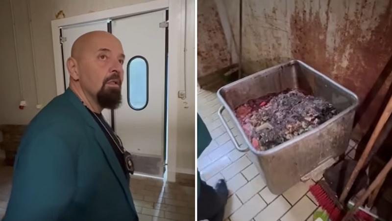 Piedone a pus sigiliu pe abatorul din Popești Leordeni: „Aici e crematoriu!” Imagini de groază