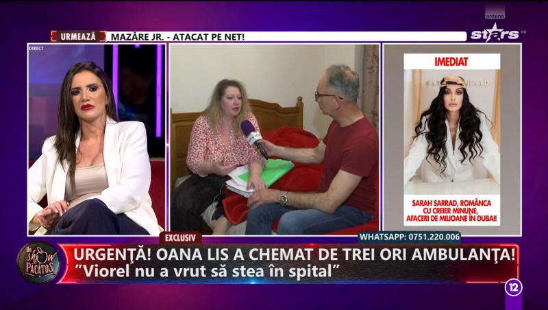 Viorel Lis, în pericol. Oana Lis a solicitat ambulanța de trei ori într-o zi: „Era să îl pierd...”