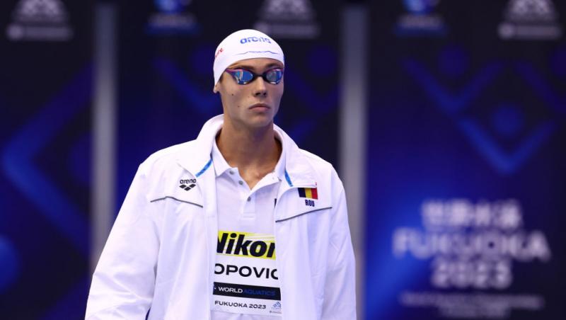 David Popovici, în compania Prințesei Charlene. La ce eveniment au participat împreună