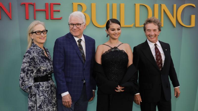 Meryl Streep, Martin Short și alți actori la premiera sezonului doi din „Only Murders in the Building”