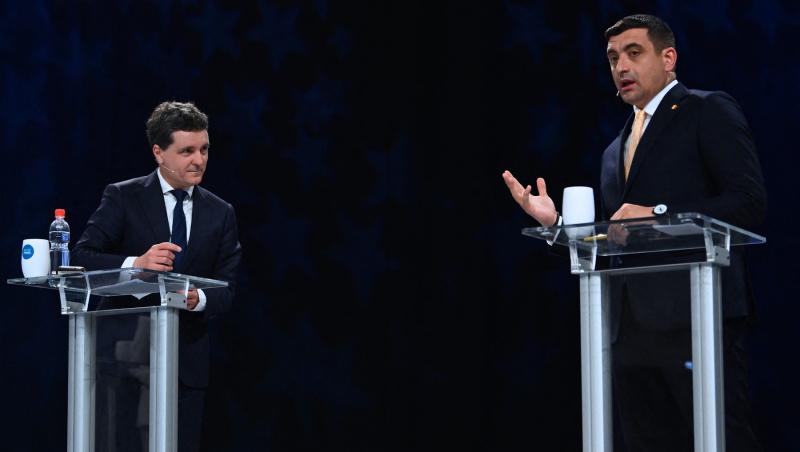 Cum a apărut Ilinca Simion la dezbaterea prezidențială de pe 8 mai 2025. Ținuta soției lui George Simion a atras toate privirile